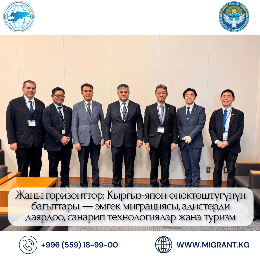 Жаңы горизонт тор: Кыргыз-япон өнөктөштүгүнүн багыттары — эмгек миграциясы, адистерди даярдоо, санарип технологиялар жана туризм